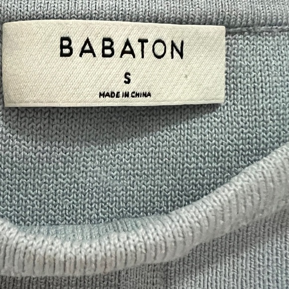 Aritzia Wilfred Natalie Top in Blue Buoy - Size S NWOT - Picture 3 of 7